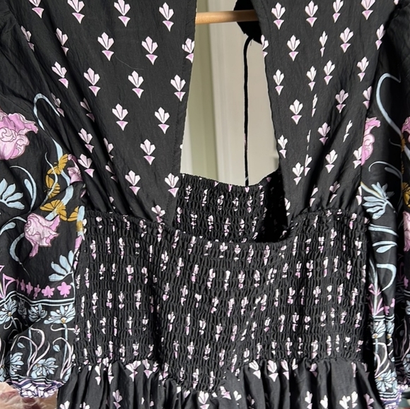 Anthropologie Dasha Smocked Midi Dress - MP - Picture 12 of 15